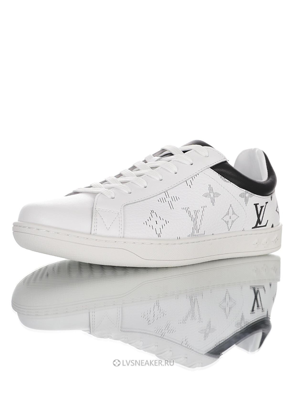 Louis Vuitton LV Luxembourg "Monogram White Black" 1A5E27 Sneakers