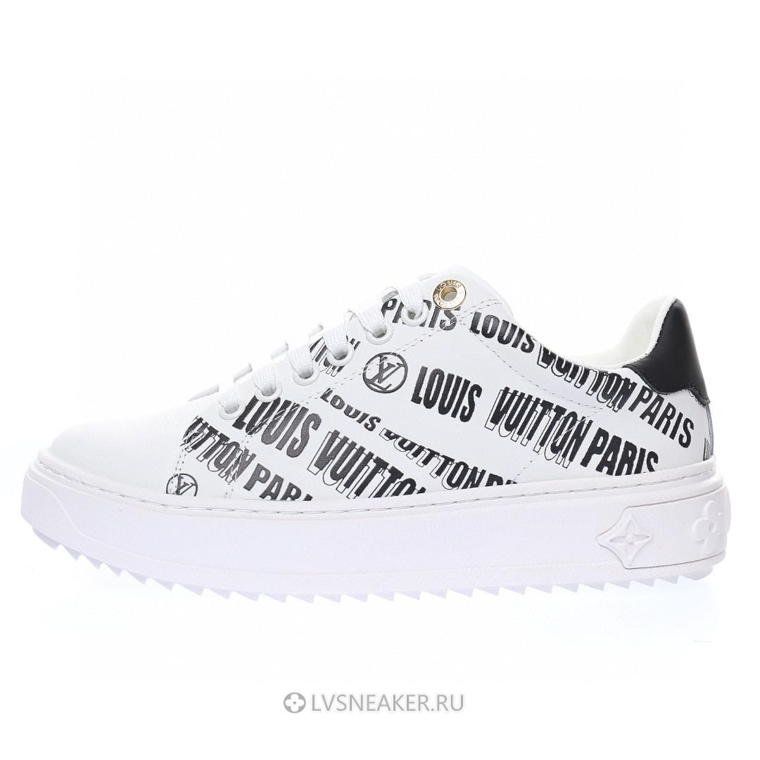 Louis Vuitton LV Time Out "White Black" 1A9D26 Sneakers