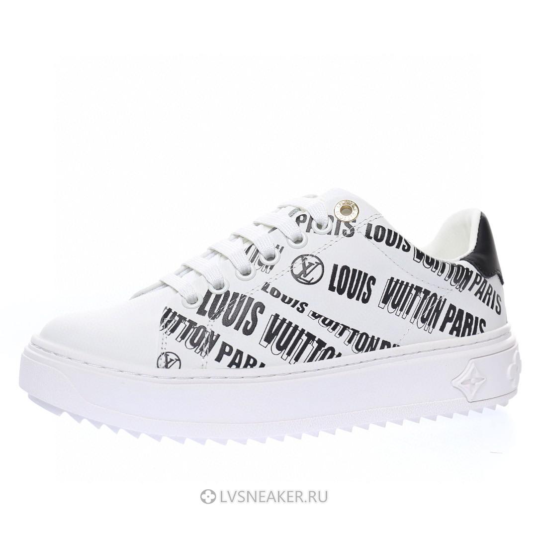 Louis Vuitton LV Time Out "White Black" 1A9D26 Sneakers