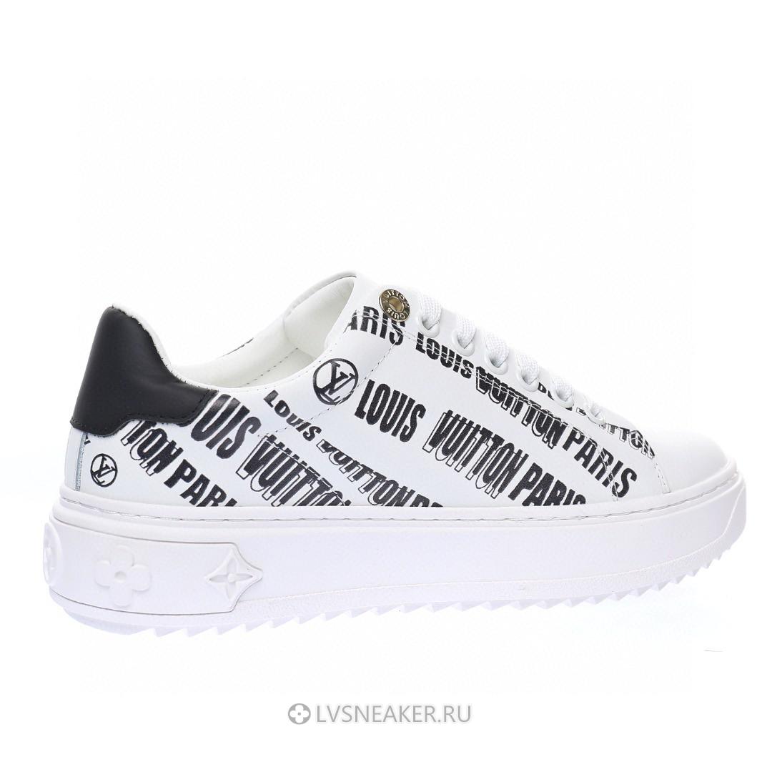Louis Vuitton LV Time Out "White Black" 1A9D26 Sneakers