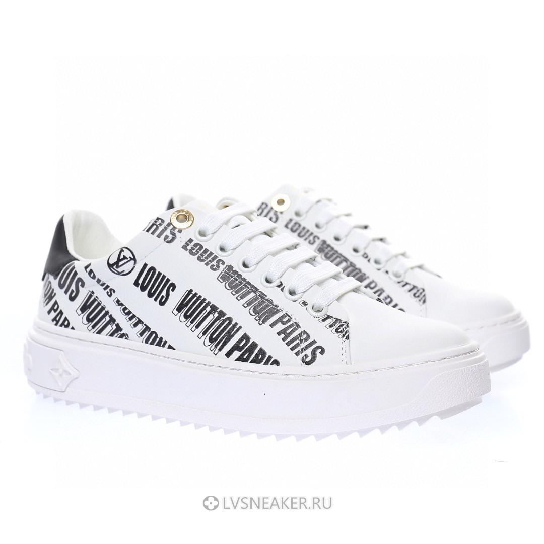 Louis Vuitton LV Time Out "White Black" 1A9D26 Sneakers