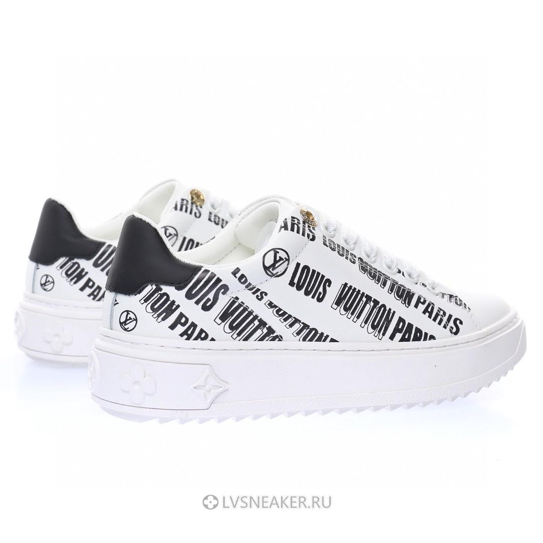 Louis Vuitton LV Time Out "White Black" 1A9D26 Sneakers