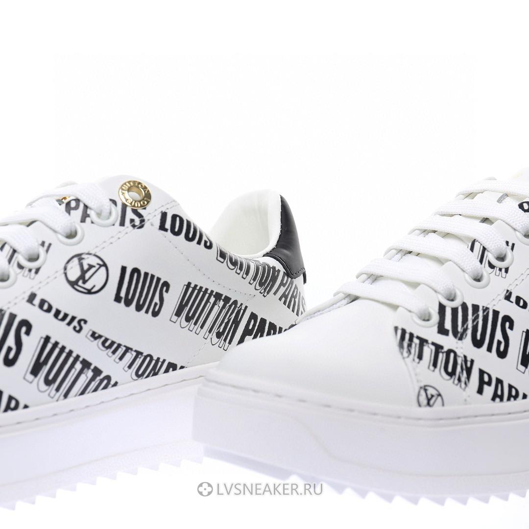 Louis Vuitton LV Time Out "White Black" 1A9D26 Sneakers