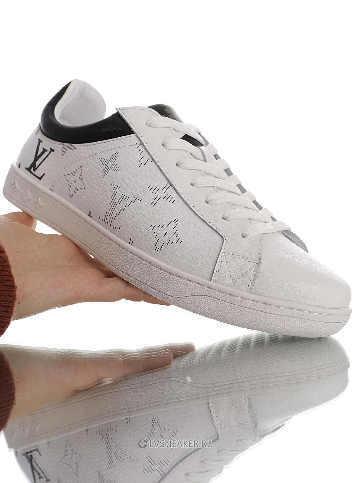Louis Vuitton LV Luxembourg "Monogram White Black" 1A5E27 Sneakers