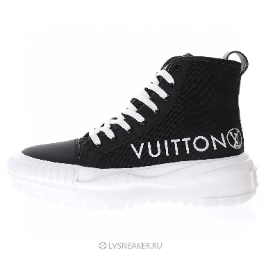 Louis Vuitton LV Squad "Black" 1A96EU Platform Ankle Sneakers