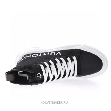 Louis Vuitton LV Squad "Black" 1A96EU Platform Ankle Sneakers