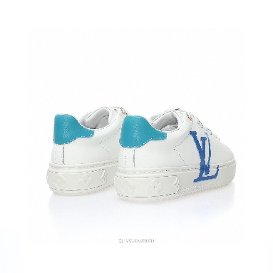 Louis Vuitton LV Time Out "White Blue" 1A4VWC-2 Sneakers