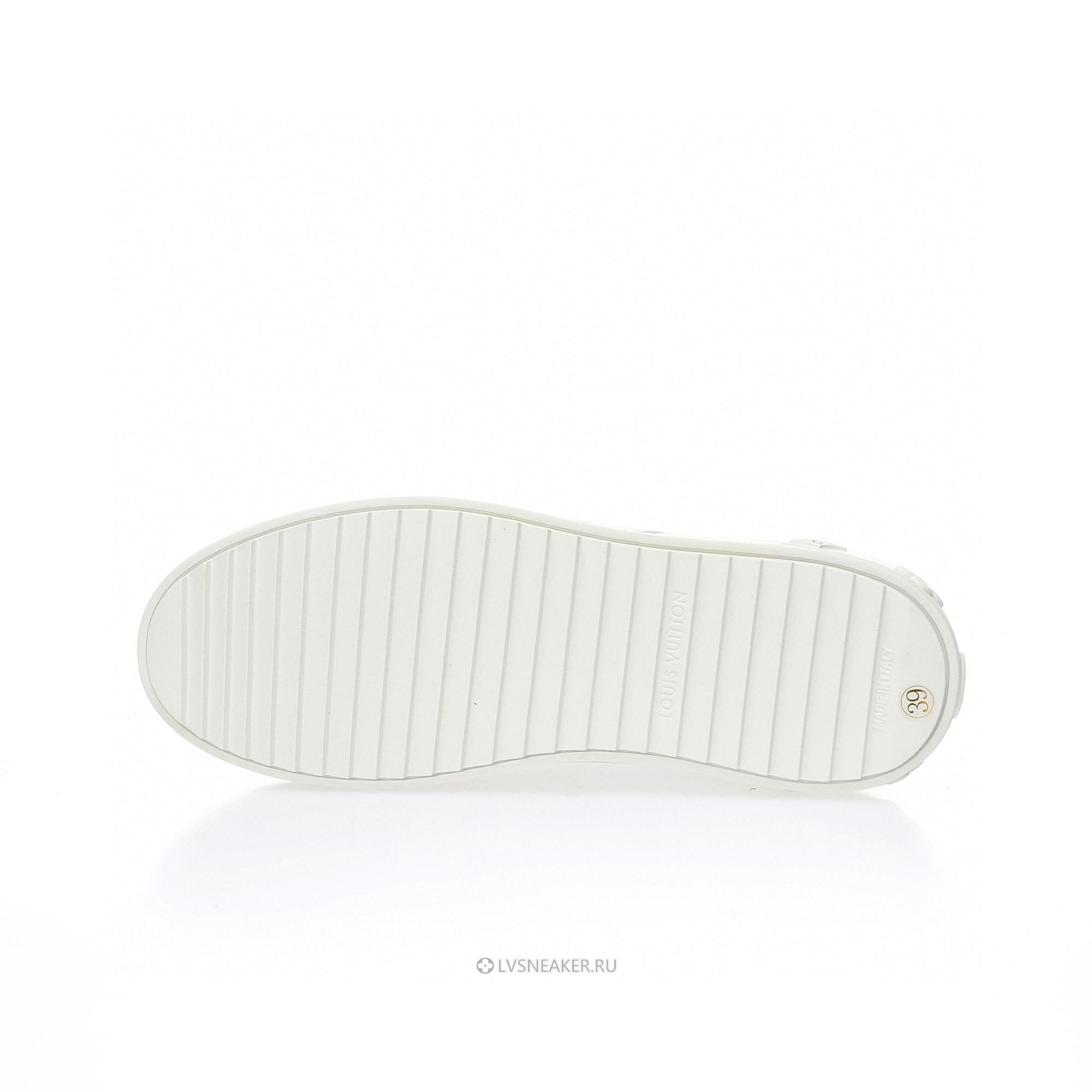 Louis Vuitton LV Time Out "White Blue" 1A4VWC-2 Sneakers