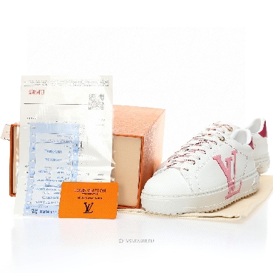 Louis Vuitton LV Time Out "White Red" 1A4VVN-2 Sneakers