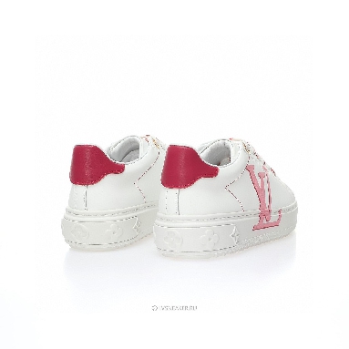Louis Vuitton LV Time Out "White Red" 1A4VVN-2 Sneakers