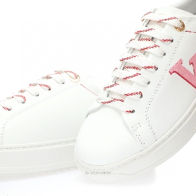 Louis Vuitton LV Time Out "White Red" 1A4VVN-2 Sneakers