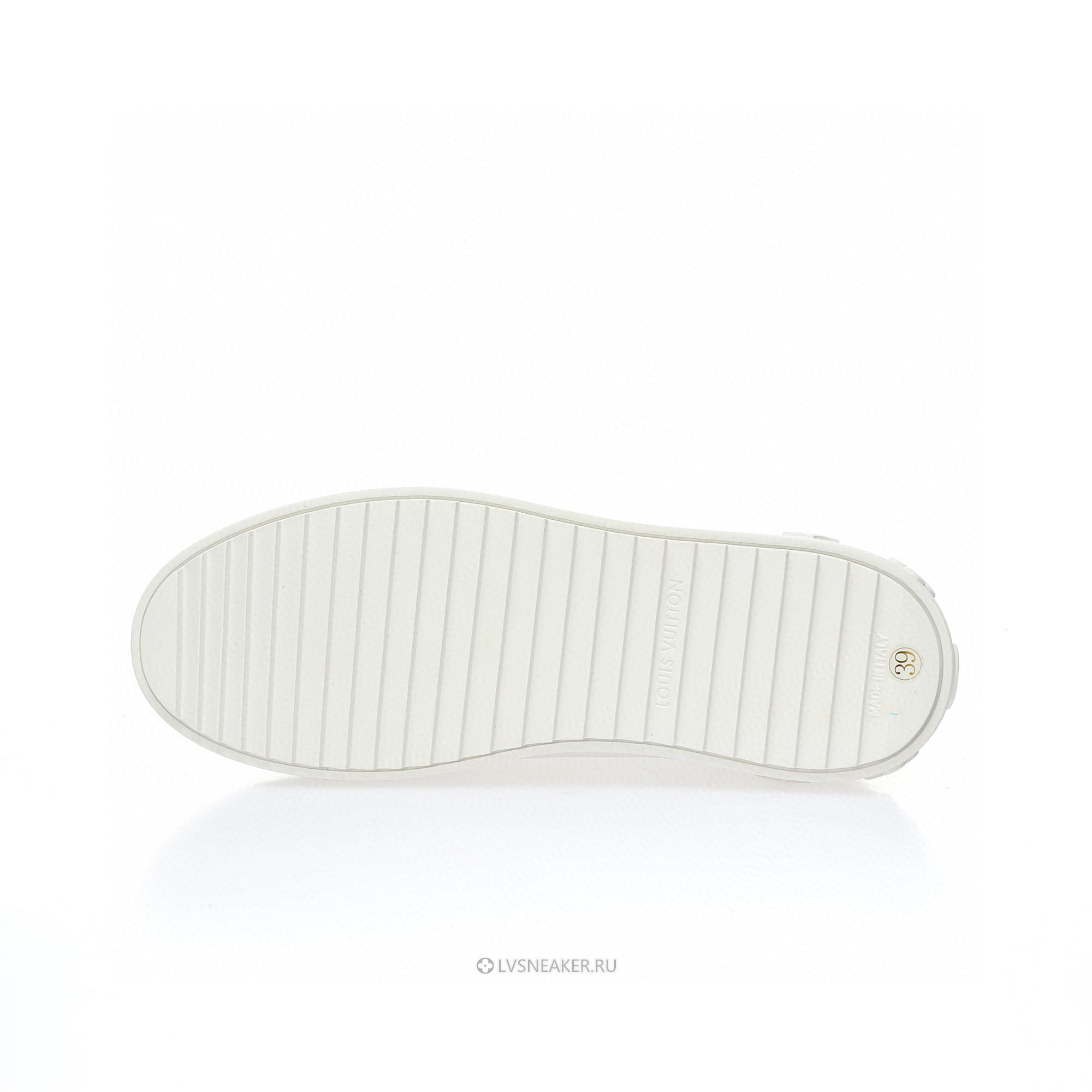 Louis Vuitton LV Time Out "White Red" 1A4VVN-2 Sneakers