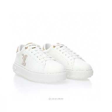Louis Vuitton LV Time Out "White Calf Leather" 1ABVQH Sneakers