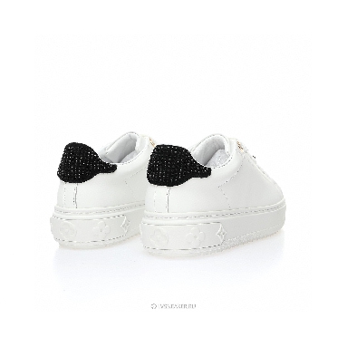 Louis Vuitton LV Time Out "White with Black Rhinestone" 1AAW0C-2 Sneakers