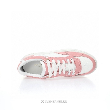 Louis Vuitton LV Time Out "White Mini Monogram Pink" 1ABURV Sneakers