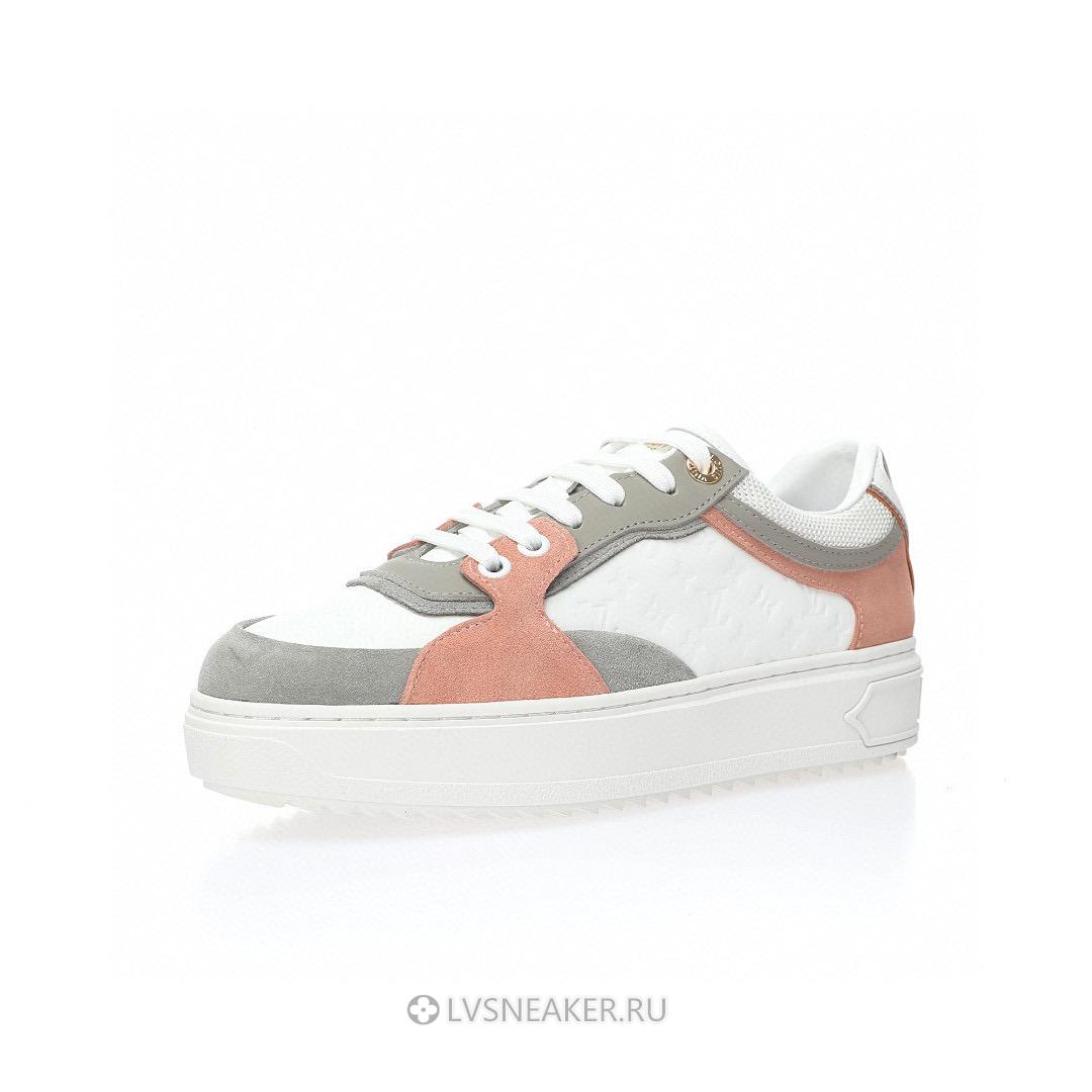 Louis Vuitton LV Time Out "Powdery Pink" 1ABUSZ Sneakers