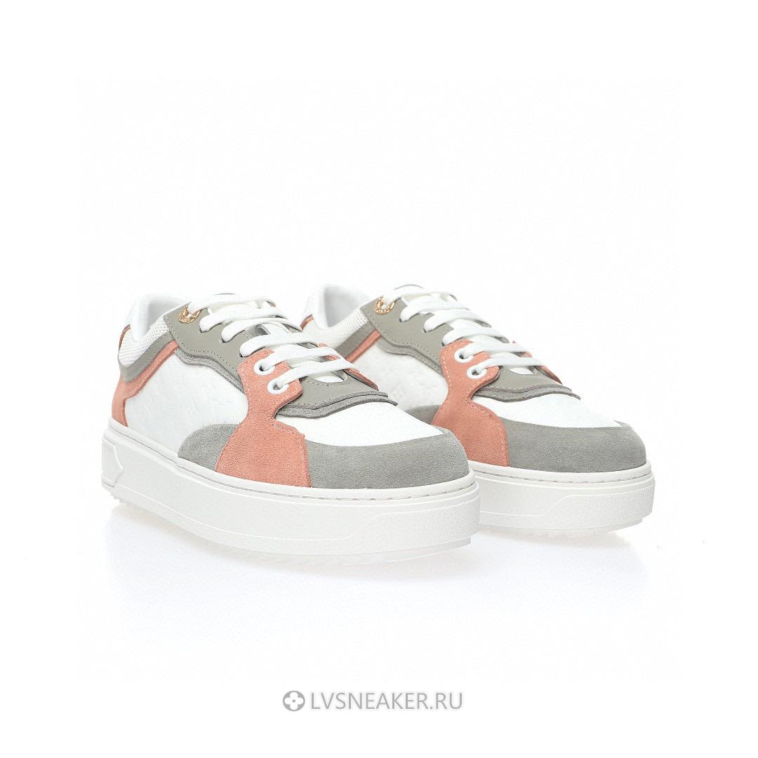 Louis Vuitton LV Time Out "Powdery Pink" 1ABUSZ Sneakers