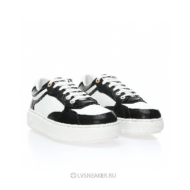 Louis Vuitton LV Time Out "White Mini monogram Black" 1ABUSJ Sneakers