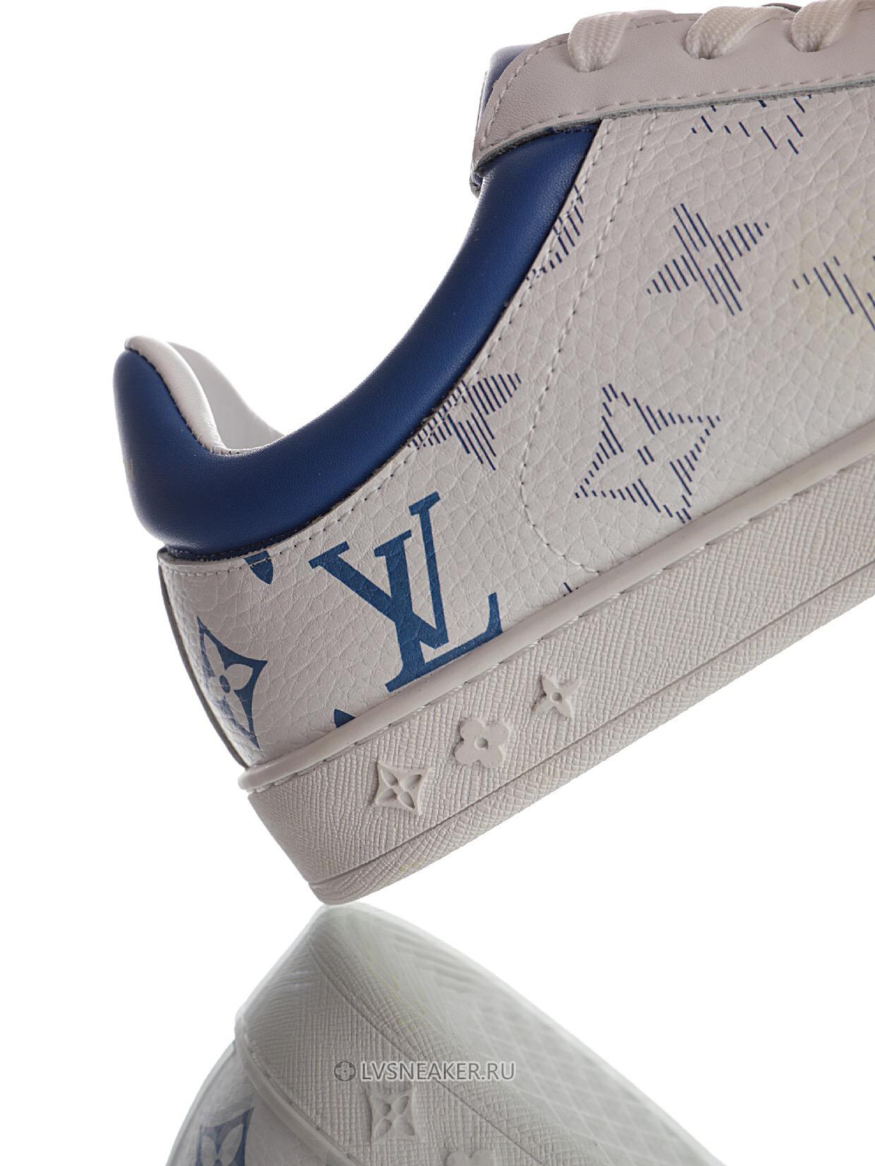 Louis Vuitton LV Luxembourg "Monogram White Blue" 1A5E27-2 Sneakers