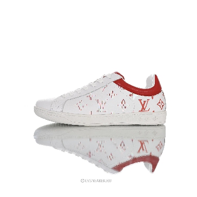 Louis Vuitton LV Luxembourg "Monogram White Red" 1A5ZRV Sneakers