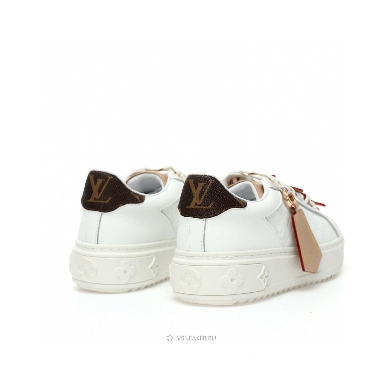 Louis Vuitton LV Time Out "White Monogram with Beige" 1ABHRQ Sneakers