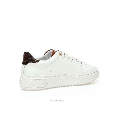 Louis Vuitton LV Time Out "White with Brown" 1AADMW Sneakers