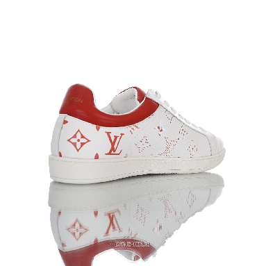 Louis Vuitton LV Luxembourg "Monogram White Red" 1A5ZRV Sneakers