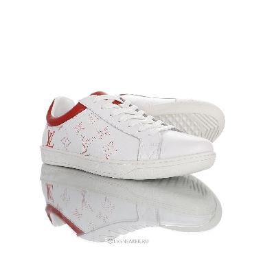 Louis Vuitton LV Luxembourg "Monogram White Red" 1A5ZRV Sneakers