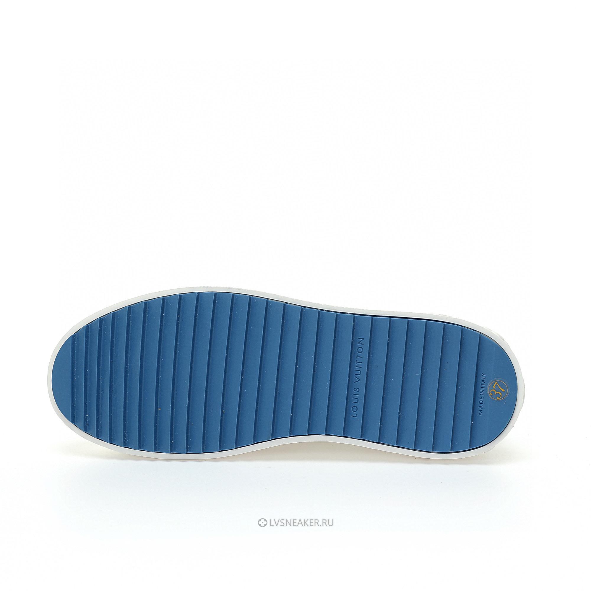 Louis Vuitton LV Time Out "White with Blue" 1AADNS Sneakers