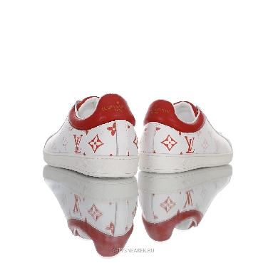 Louis Vuitton LV Luxembourg "Monogram White Red" 1A5ZRV Sneakers