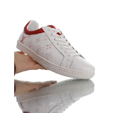 Louis Vuitton LV Luxembourg "Monogram White Red" 1A5ZRV Sneakers