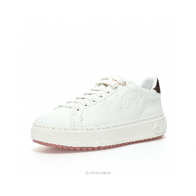 Louis Vuitton LV Time Out "White Pink Brown" 1ABB5S Sneakers