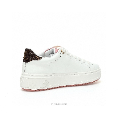 Louis Vuitton LV Time Out "White Pink Brown" 1ABB5S Sneakers