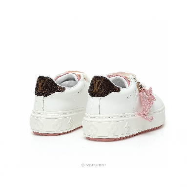 Louis Vuitton LV Time Out "White Pink Brown" 1ABB5S Sneakers