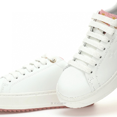 Louis Vuitton LV Time Out "White Pink Brown" 1ABB5S Sneakers