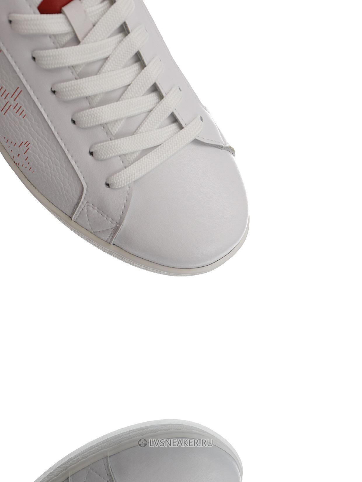 Louis Vuitton LV Luxembourg "Monogram White Red" 1A5ZRV Sneakers