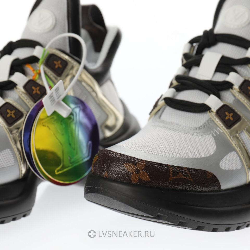 Louis Vuitton LVXLOL LV Archlight "Black White Gold" 1A7ROA Sneakers