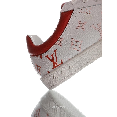 Louis Vuitton LV Luxembourg "Monogram White Red" 1A5ZRV Sneakers