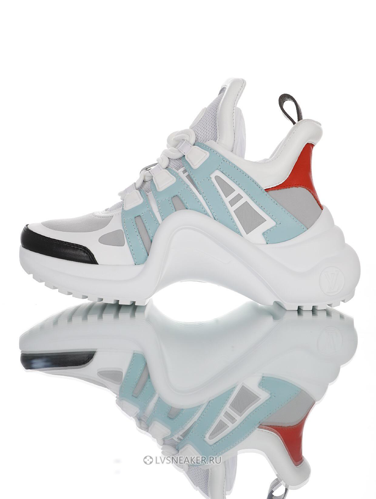 Louis Vuitton LV Archlight "Blue White Black" 1A7QA4 Sneakers