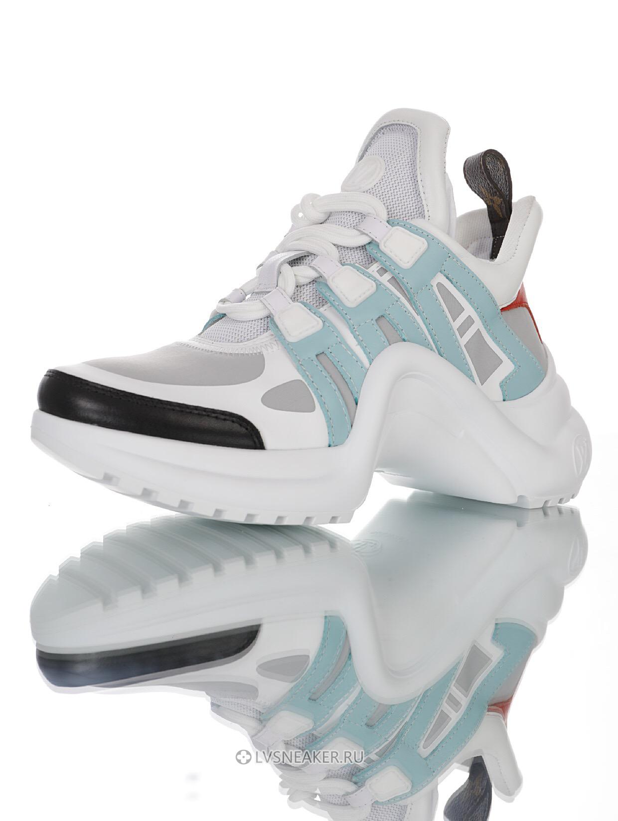Louis Vuitton LV Archlight "Blue White Black" 1A7QA4 Sneakers