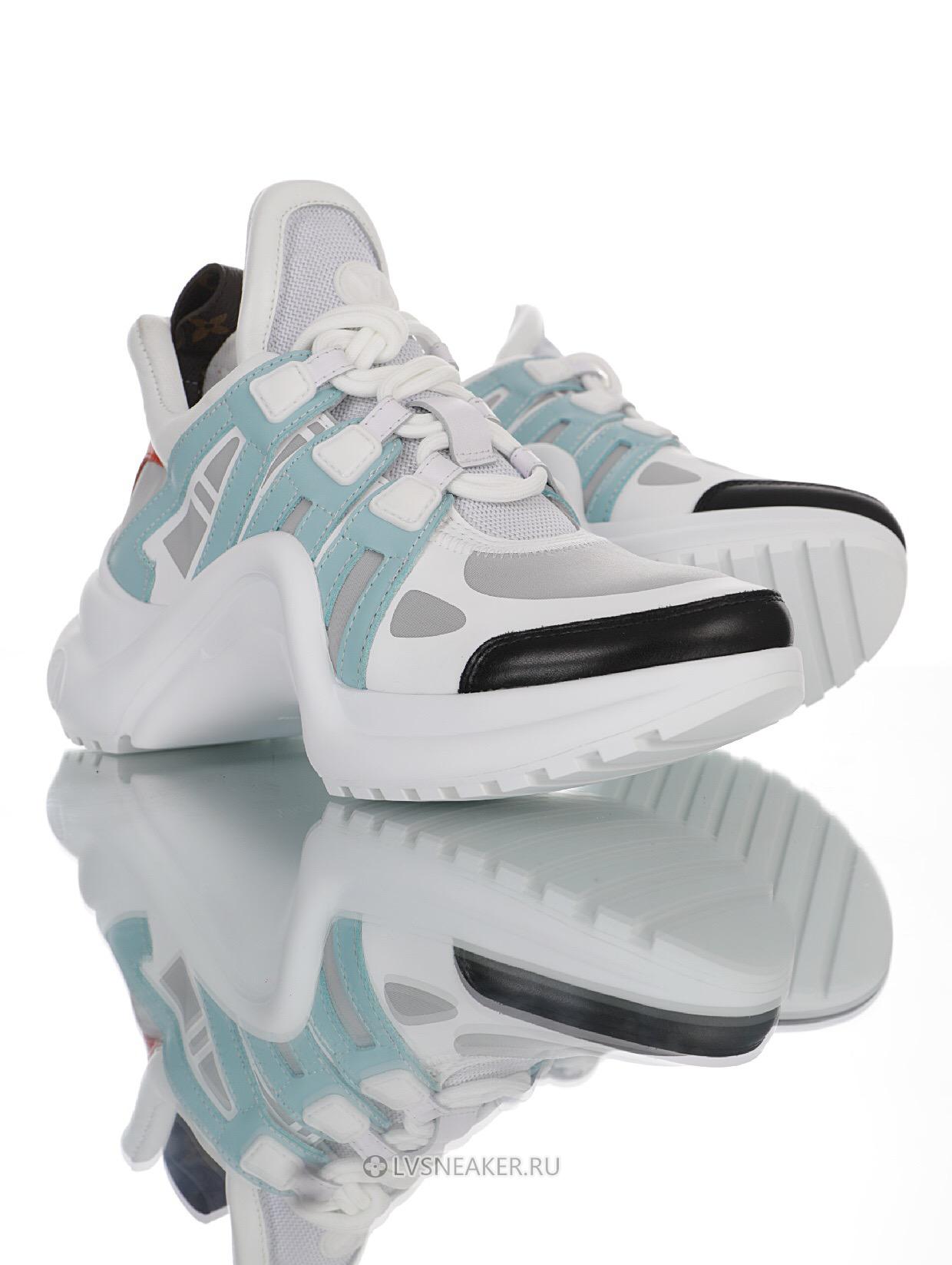 Louis Vuitton LV Archlight "Blue White Black" 1A7QA4 Sneakers