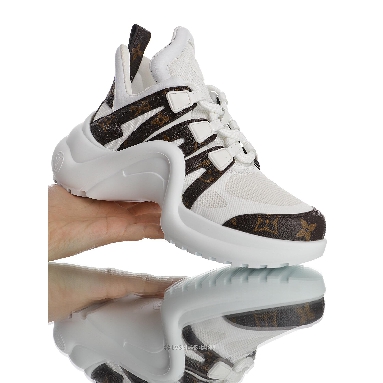 Louis Vuitton LV Archlight "White Brown" 1A43KV Sneakers