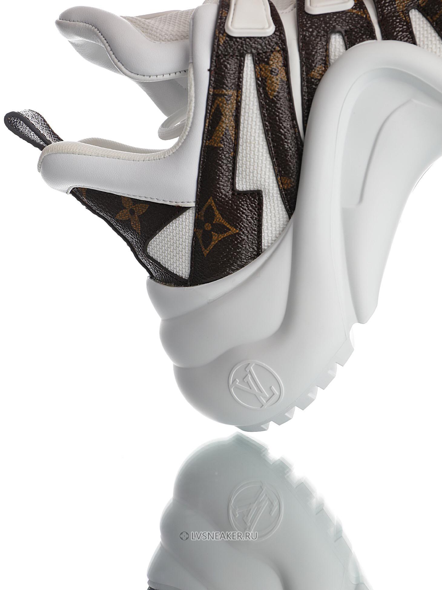 Louis Vuitton LV Archlight "White Brown" 1A43KV Sneakers
