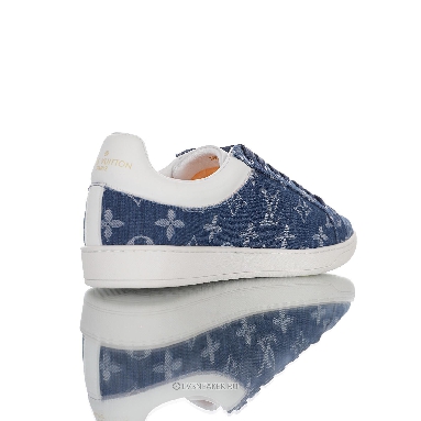 Louis Vuitton LV Luxembourg Denim "Monogram Blue" 1A5UGY Sneakers
