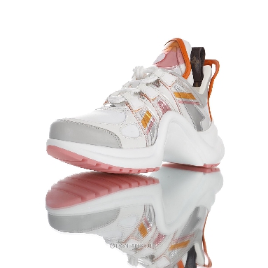 Louis Vuitton LV Archlight "White Orange" 1A65RA Sneakers