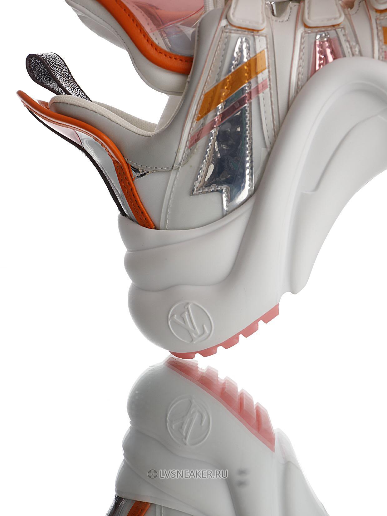 Louis Vuitton LV Archlight "White Orange" 1A65RA Sneakers