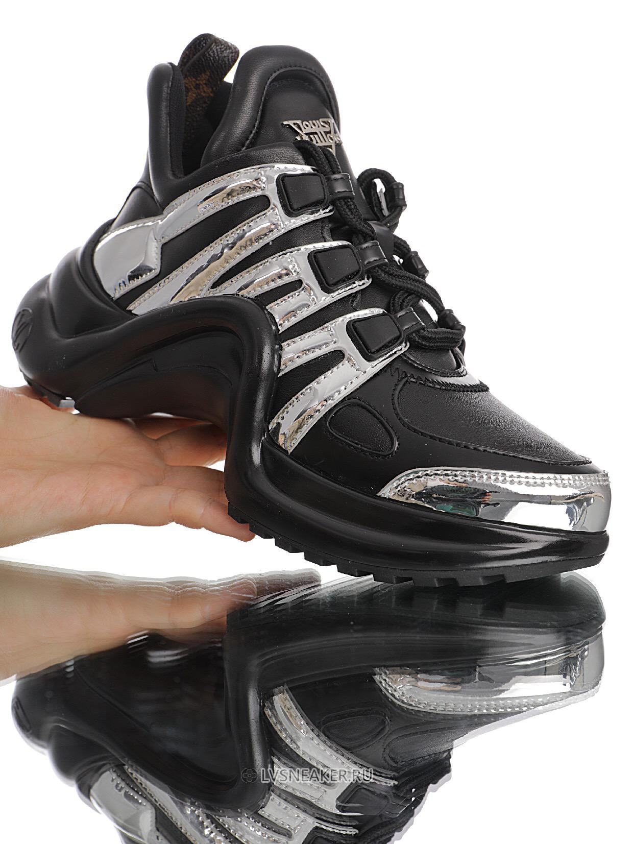 Louis Vuitton LV Archlight "Black Silver" 1A9SG0 Sneakers