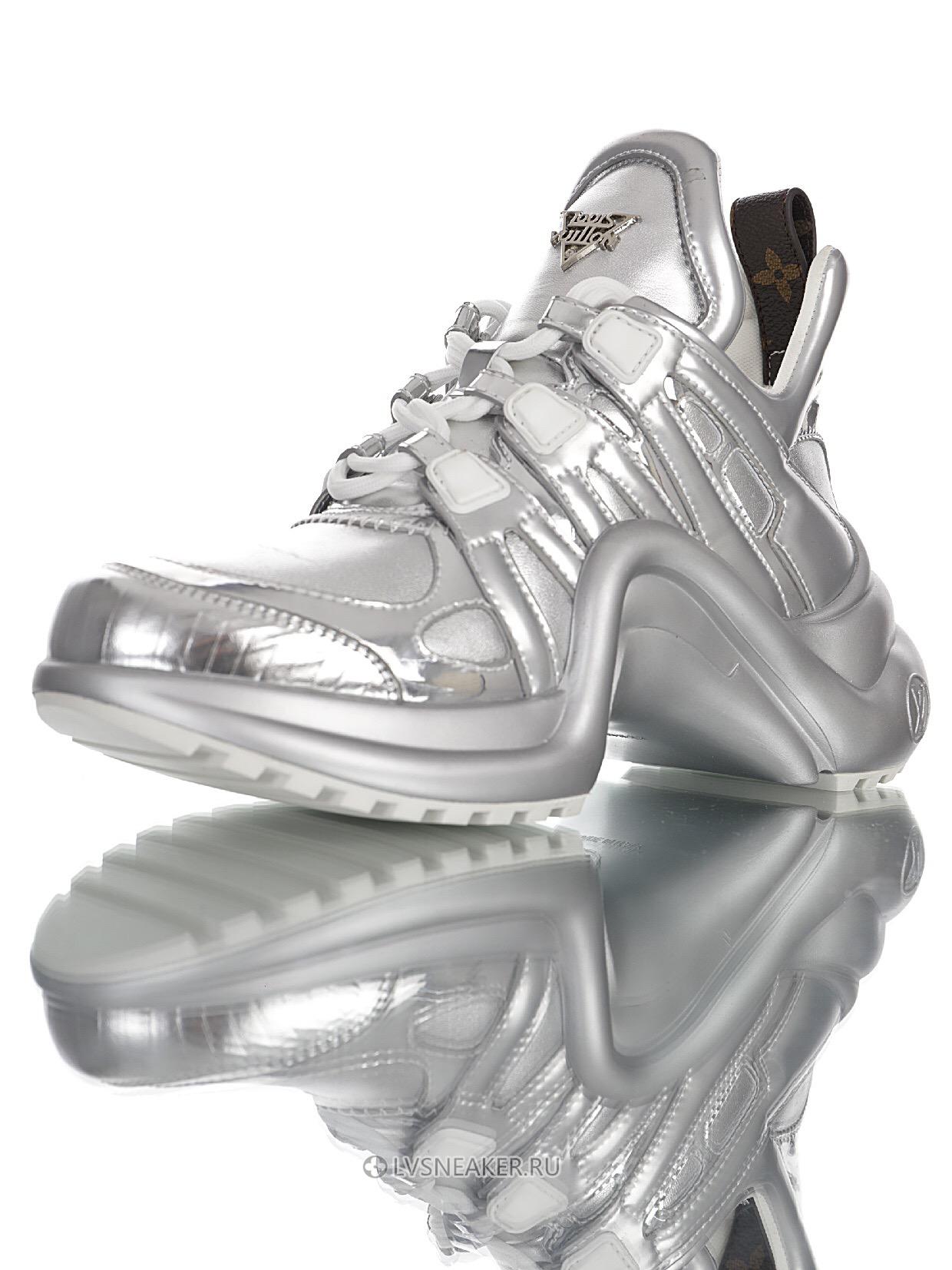 Louis Vuitton LV Archlight "Silver Brown" 1A67DG Sneakers