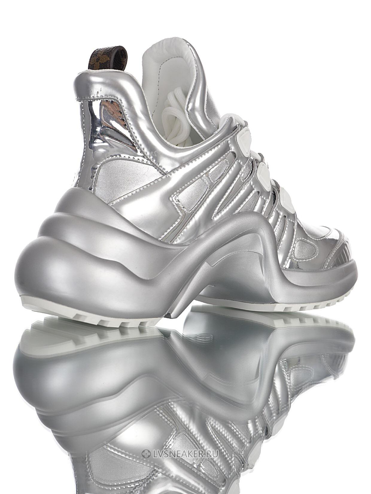 Louis Vuitton LV Archlight "Silver Brown" 1A67DG Sneakers
