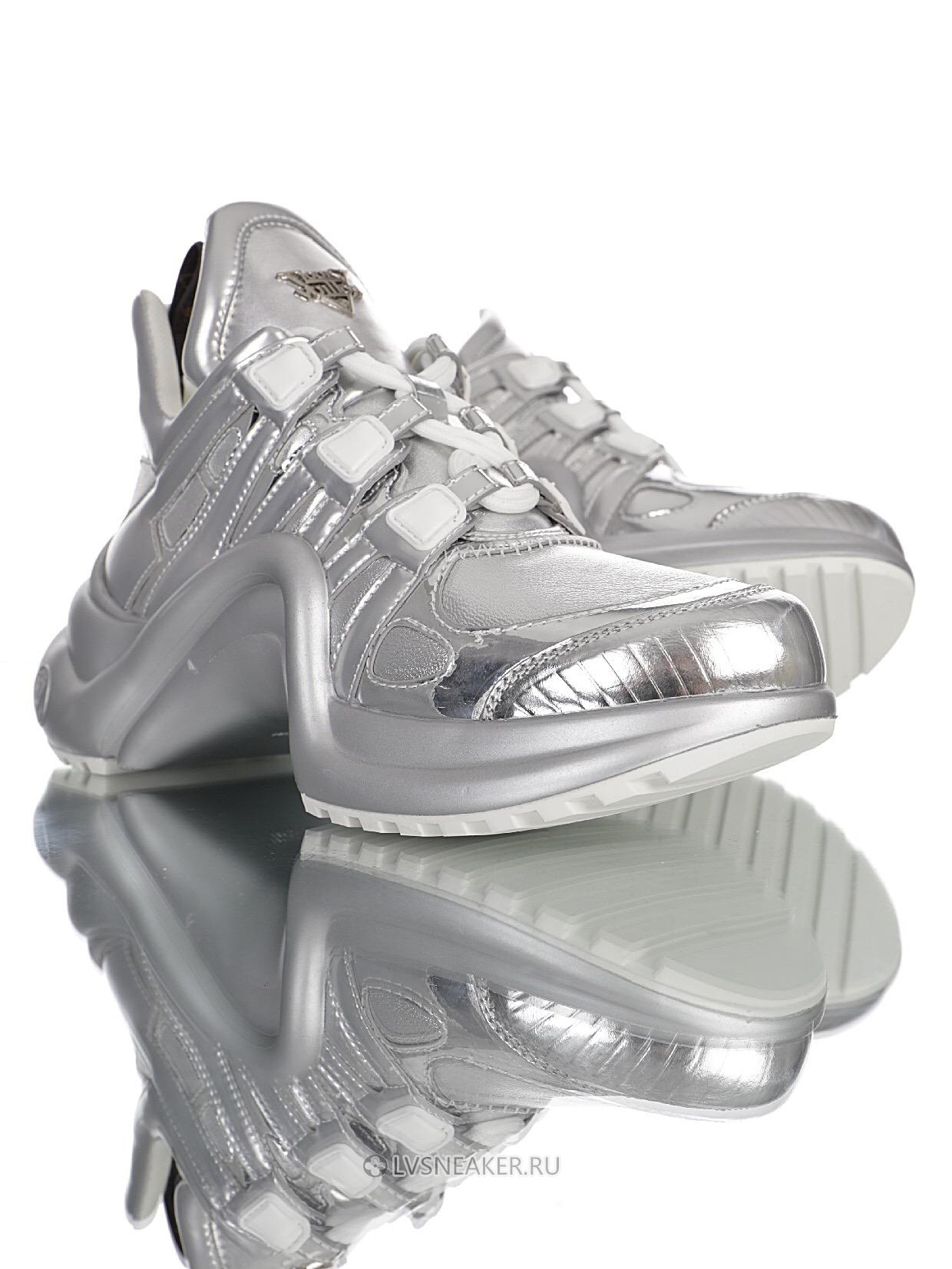 Louis Vuitton LV Archlight "Silver Brown" 1A67DG Sneakers